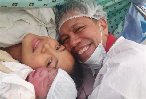 Miriam Quaimbao gives birth to second child at 45 .